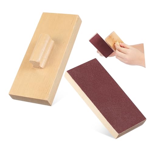 TOBBOMEY Percussion Sandblock aus Holz Rhythmus Instrument Orff Musikspielzeug Langlebiges Buchenholz für Musikalische Früherziehung und Rhythmisches Lernen TOBBOMEY Percussion Sandblock aus Holz Rhythmus Instrument Orff Musikspielzeug Langlebiges Buchenholz für Musikalische Früherziehung und Rhythmisches Lernen von TOBBOMEY