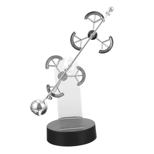 TOBBOMEY Perpetual Instrument Schreibtischdeko Kinetisches Kunstwerk Einzigartiges Design Wissenschaftliches Lernspielzeug für Zimmerdeko Physikalische Demonstration Langlebiges Material TOBBOMEY Perpetual Instrument Schreibtischdeko Kinetisches Kunstwerk Einzigartiges Design Wissenschaftliches Lernspielzeug für Zimmerdeko Physikalische Demonstration Langlebiges Material von TOBBOMEY