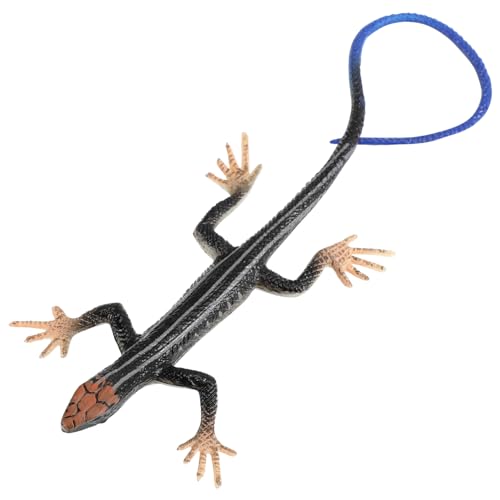 TOBBOMEY Plastik Eidechsenfigur Umweltfreundlich Kinderfreundlich Robust Pädagogisches Reptilienmodell Party Trick Tool TOBBOMEY Plastik Eidechsenfigur Umweltfreundlich Kinderfreundlich Robust Pädagogisches Reptilienmodell Party Trick Tool von TOBBOMEY