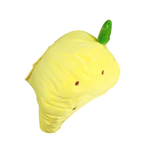 TOBBOMEY Plüsch Ananas Kopfbedeckung Lustige Cosplay Headwear Leichtes Material Bequem Für Kostümpartys Halloween Fotoshootings von TOBBOMEY