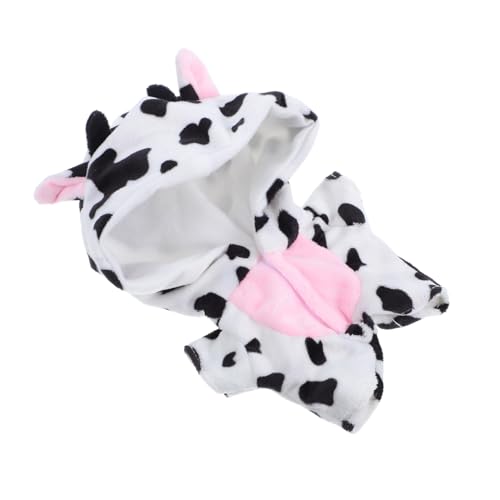 TOBBOMEY Plüsch Puppen Jumpsuit Milchkuh Motiv Weiche Kuschelige Puppenkleidung Schlafanzug Sanft Kurzplüsch Komfortabel Wiederverwendbar Für Anlässe TOBBOMEY Plüsch Puppen Jumpsuit Milchkuh Motiv Weiche Kuschelige Puppenkleidung Schlafanzug Sanft Kurzplüsch Komfortabel Wiederverwendbar Für Anlässe von TOBBOMEY
