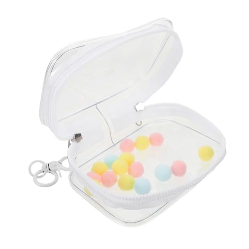 TOBBOMEY Plüschspielzeugspeicherbox Klarer Schlüsselbeutel Aufhänge Aufbewahrungstaschen Zeigen Sie Fälle für Sammlerstücke an Puppe Ausstellungstasche Klarer Kleiner Beutel PVC Weiß TOBBOMEY Plüschspielzeugspeicherbox Klarer Schlüsselbeutel Aufhänge Aufbewahrungstaschen Zeigen Sie Fälle für Sammlerstücke an Puppe Ausstellungstasche Klarer Kleiner Beutel PVC Weiß von TOBBOMEY