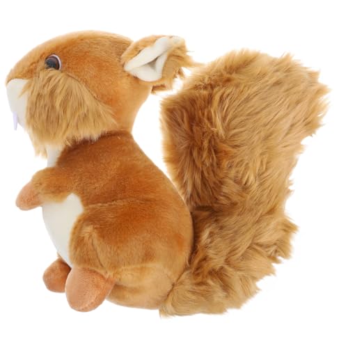 TOBBOMEY Plüschtier Eichhörnchen Cartoon Kuscheltier mit Großem Weiches Dekoratives Sofa Langlebig Niedliche Tisch und Wohnraumdekoration für Familie und Freunde TOBBOMEY Plüschtier Eichhörnchen Cartoon Kuscheltier mit Großem Weiches Dekoratives Sofa Langlebig Niedliche Tisch und Wohnraumdekoration für Familie und Freunde von TOBBOMEY