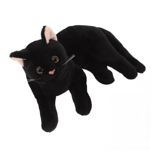 TOBBOMEY Plüschtierpuppe Lebensechtes Katzenplüsch für Mädchen Realistisches Kätzchenplüsch für Junge Mädchen Graues Kätzchenplüsch für Jungen Kätzchenplüsch zum Geburtstag Weißes Kätzchen TOBBOMEY Plüschtierpuppe Lebensechtes Katzenplüsch für Mädchen Realistisches Kätzchenplüsch für Junge Mädchen Graues Kätzchenplüsch für Jungen Kätzchenplüsch zum Geburtstag Weißes Kätzchen von TOBBOMEY