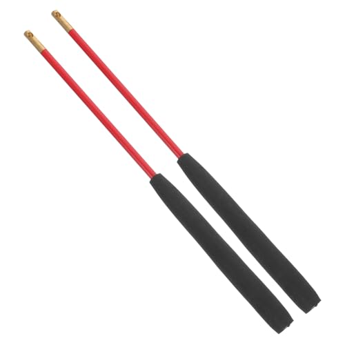 TOBBOMEY Praktische Chinese Diabolo Sticks mit Rutschfestem Griff Ergonomisch Leicht mit Lochdesign für Vielseitiges Jonglieren Robust Ersatzset für Anfänger und Profis von TOBBOMEY