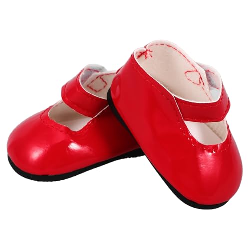 TOBBOMEY Puppenschuh-Set Miniatur-anziehschuhe Aus Pu-Leder Für 18-Zoll-puppenmädchen Zubehör Fördert Kreatives Spielen TOBBOMEY Puppenschuh-Set Miniatur-anziehschuhe Aus Pu-Leder Für 18-Zoll-puppenmädchen Zubehör Fördert Kreatives Spielen von TOBBOMEY