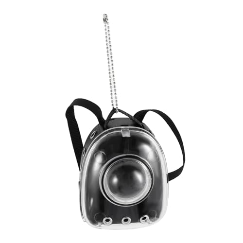 TOBBOMEY Puppenhaus Katzenrucksack Katzenrucksäcke Hundebuchtasche Bubble Cat Carrier Kleine Katzentrage Haustierrucksack Kätzchenrucksack Tragerucksack Hundetragetasche Katzen Bubble von TOBBOMEY