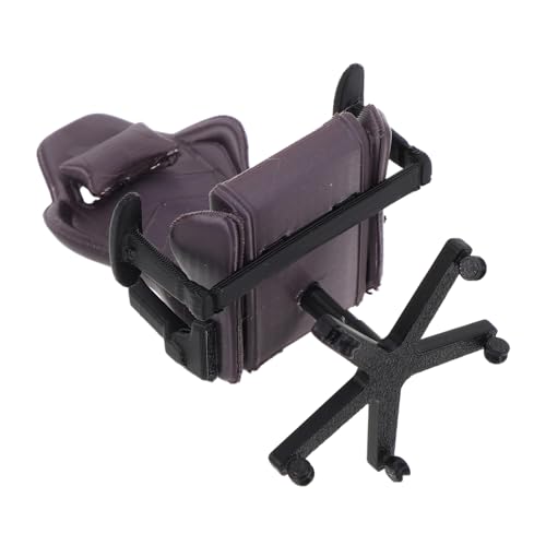 TOBBOMEY Puppenhaus Möbel Miniatur Bürostuhl Deko Accessoire für Sammler und Gaming Enthusiasten Detailreich Handlich für Puppenhaus Szenen TOBBOMEY Puppenhaus Möbel Miniatur Bürostuhl Deko Accessoire für Sammler und Gaming Enthusiasten Detailreich Handlich für Puppenhaus Szenen von TOBBOMEY