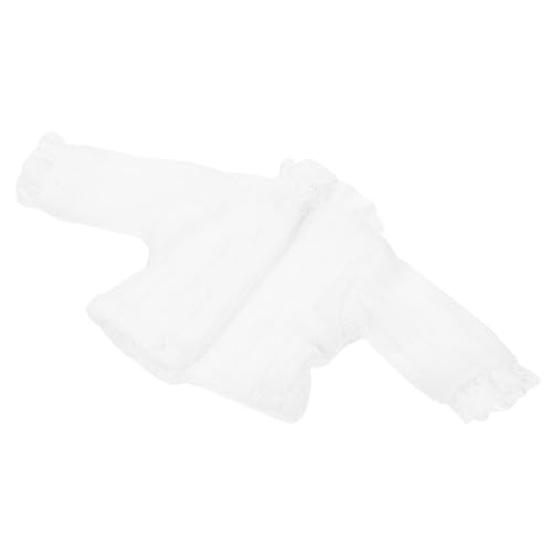 TOBBOMEY Puppenkleidung Miniatur Shirt Elastisches Weiches Doll Shirt Zubehör für Puppen Waschbar Wiederverwendbar für DIY Puppenhaus und Kreatives Spiel von TOBBOMEY