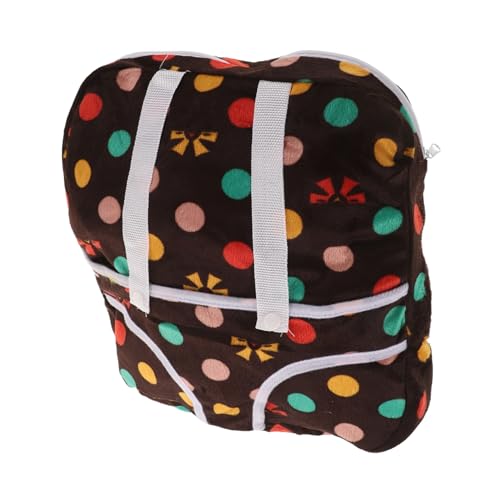 TOBBOMEY Puppenrucksack Dekorativer Rucksack Mini Schultasche Ornament Mini Miniatur Rucksack Mini Rucksack Mini DIY Zubehör Mini Rucksack Modelle Mini Ornamente von TOBBOMEY