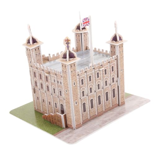 TOBBOMEY Puzzle London Tower Modell Bausatz für Erwachsene Berühmtes Gebäude Puzzle Teile ohne Kleber Fördert Räumliche Vorstellungskraft und Hand Auge koordination TOBBOMEY Puzzle London Tower Modell Bausatz für Erwachsene Berühmtes Gebäude Puzzle Teile ohne Kleber Fördert Räumliche Vorstellungskraft und Hand Auge koordination von TOBBOMEY