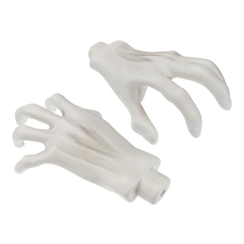 TOBBOMEY Realistische Halloween Deko Plastikhand Gruselige Fake Hand für Spukhaus Party und Bar Lebensechte Plastikteile für Unheimliche Atmosphäre für Halloween Themenräume und Dekoration von TOBBOMEY