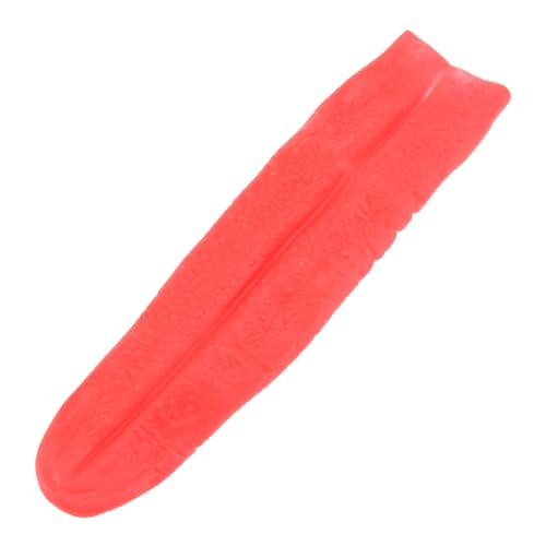 TOBBOMEY Realistische Rote Lange Halloween Requisiten Cosplay Deko aus Gummi für Festival Party Horror Haunted House Zubehör TOBBOMEY Realistische Rote Lange Halloween Requisiten Cosplay Deko aus Gummi für Festival Party Horror Haunted House Zubehör von TOBBOMEY