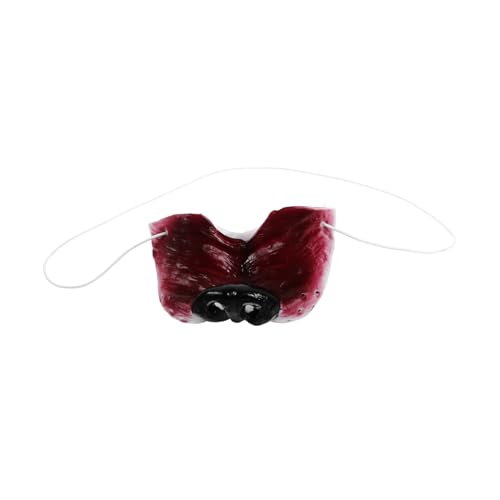 TOBBOMEY Realistische Wolfshund Nase Cosplay Tier Nase Prop Tragbar Kompakt Einzigartige Farbgestaltung für Halloween Kostümpartys Karneval und Maskeraden TOBBOMEY Realistische Wolfshund Nase Cosplay Tier Nase Prop Tragbar Kompakt Einzigartige Farbgestaltung für Halloween Kostümpartys Karneval und Maskeraden von TOBBOMEY