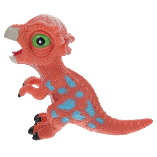 TOBBOMEY Realistisches Dinosaurier Modell mit Ic Soundfunktion Farbintensiv und Waschbar Leicht und Tragbar für Kleinkinder Fördert Farberkennung und Gehirnentwicklung für Zufällige Farbe von TOBBOMEY