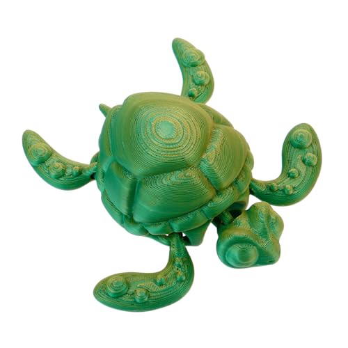 TOBBOMEY Realistisches Druck Meeresschildkröten Modell mit Beweglichen Gelenken Dekorative Tierfigur Traumhaftem Grün Sammelbares Desktop Accessoire für Meeresliebhaber und TOBBOMEY Realistisches Druck Meeresschildkröten Modell mit Beweglichen Gelenken Dekorative Tierfigur Traumhaftem Grün Sammelbares Desktop Accessoire für Meeresliebhaber und von TOBBOMEY