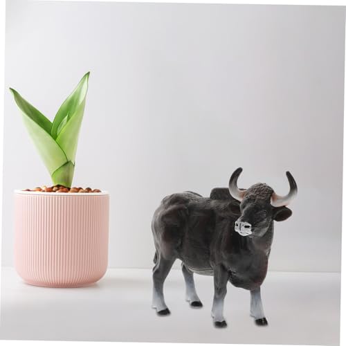 TOBBOMEY Realistisches Kleines Rindermodell aus Kunststoff Simulierte Wildtier Figur Pädagogisches Tierfigurenspielzeug für Kinderzimmer Partydekoration und Wohnkultur TOBBOMEY Realistisches Kleines Rindermodell aus Kunststoff Simulierte Wildtier Figur Pädagogisches Tierfigurenspielzeug für Kinderzimmer Partydekoration und Wohnkultur von TOBBOMEY