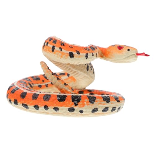 TOBBOMEY Realistisches Kurzes Schlangenmodell für Hochwertige Kunststoff Figur als Dekoration Praktischer Scherzartikel und Pädagogisches Tiermodell TOBBOMEY Realistisches Kurzes Schlangenmodell für Hochwertige Kunststoff Figur als Dekoration Praktischer Scherzartikel und Pädagogisches Tiermodell von TOBBOMEY