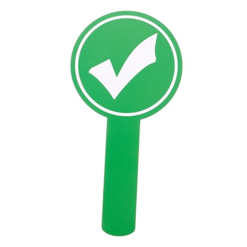 TOBBOMEY Requisiten Für Plakatspiele, Unterrichtsmaterialien Für Kleine Gruppen, Schilder Zur Schüler Interaktion, Auktionspaddel, Hand Antwortpaddel, Holz Wahltafel, Bewertungstafel Für TOBBOMEY Requisiten Für Plakatspiele, Unterrichtsmaterialien Für Kleine Gruppen, Schilder Zur Schüler Interaktion, Auktionspaddel, Hand Antwortpaddel, Holz Wahltafel, Bewertungstafel Für von TOBBOMEY