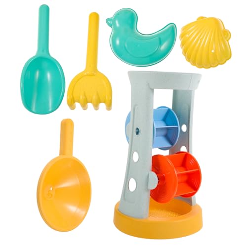TOBBOMEY Sandspielzeug Strand Eimer mit Sandförmchen und Schaufel Leichtes Outdoor für Mädchen und Jungen Buntes Strandspielzeug für Sandkasten Garten Strand und Party TOBBOMEY Sandspielzeug Strand Eimer mit Sandförmchen und Schaufel Leichtes Outdoor für Mädchen und Jungen Buntes Strandspielzeug für Sandkasten Garten Strand und Party von TOBBOMEY