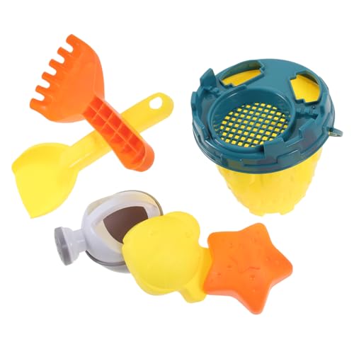 TOBBOMEY Sandspielzeug Teilig Cartoon Strand Eimer Schaufel Sandförmchen für Kleinkinder Strandurlaub und Sandkasten Spaß TOBBOMEY Sandspielzeug Teilig Cartoon Strand Eimer Schaufel Sandförmchen für Kleinkinder Strandurlaub und Sandkasten Spaß von TOBBOMEY