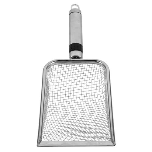TOBBOMEY Schaufel Werkzeug edelstahlspachtel strandspielzeug Strandzubehör Mesh-Reinigungsschaufel Sandstreuschaufel Strandschaufel Schaufel für den Strand Rostfreier Stahl Silver TOBBOMEY Schaufel Werkzeug edelstahlspachtel strandspielzeug Strandzubehör Mesh-Reinigungsschaufel Sandstreuschaufel Strandschaufel Schaufel für den Strand Rostfreier Stahl Silver von TOBBOMEY