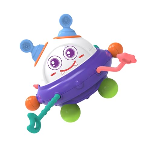 TOBBOMEY Schnur Babyspielzeug Fliegende Untertasse Ziehen Sensorisches Sinnesspielzeuge Aus Silikon Für Neugeborene Sensorisches Lernspielzeug Plastik TOBBOMEY Schnur Babyspielzeug Fliegende Untertasse Ziehen Sensorisches Sinnesspielzeuge Aus Silikon Für Neugeborene Sensorisches Lernspielzeug Plastik von TOBBOMEY