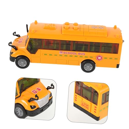 TOBBOMEY Schulbus Modell mit Inertie Funktion Türen zum Öffnen Musik Langlebiges Kinderfahrzeug für Jungen und Mädchen Ab Jahren TOBBOMEY Schulbus Modell mit Inertie Funktion Türen zum Öffnen Musik Langlebiges Kinderfahrzeug für Jungen und Mädchen Ab Jahren von TOBBOMEY