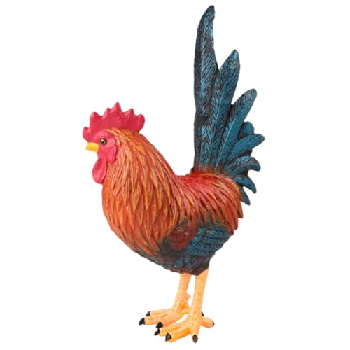 TOBBOMEY Schwanzmodell Zwerg Futterspender Plüsch Ei Ornament Huhn Gartenhahn-Dekoration Hahn-Skulptur-Figur Querformat-Requisite Simulation Hahn simulierte Hahnstatue Plastik TOBBOMEY Schwanzmodell Zwerg Futterspender Plüsch Ei Ornament Huhn Gartenhahn-Dekoration Hahn-Skulptur-Figur Querformat-Requisite Simulation Hahn simulierte Hahnstatue Plastik von TOBBOMEY