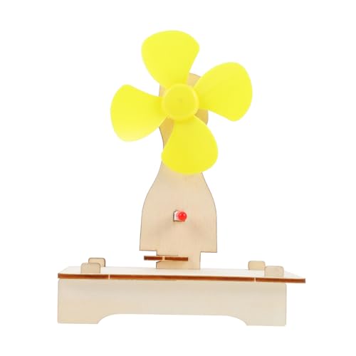 TOBBOMEY Selbstgebauter Windgenerator Bausatz für Schulunterricht und Experimente DIY Wissenschaftliches Lernspielzeug Fördert Praktisches Lernen und Technikverständnis Zufällige Farbe von TOBBOMEY