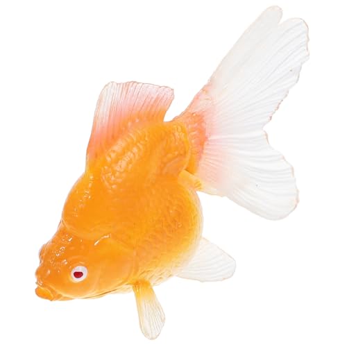 TOBBOMEY Simulation Eines Goldfischspielzeugs, Dekorative Mini Fischdekorationen, Rasenstatuen, Plastikfische Für Den Außenbereich Zur Heimdekoration, Plastikfischskulpturen, TOBBOMEY Simulation Eines Goldfischspielzeugs, Dekorative Mini Fischdekorationen, Rasenstatuen, Plastikfische Für Den Außenbereich Zur Heimdekoration, Plastikfischskulpturen, von TOBBOMEY