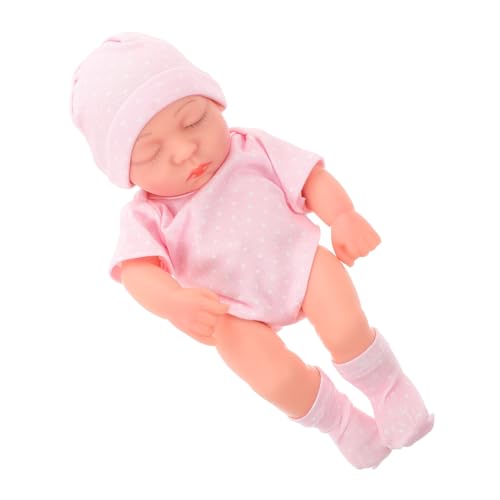 TOBBOMEY Simulation Kinderpuppe Lebensechte Babypuppen Realistische Babypuppe Echte Babypuppen Kleine Puppen Neugeborene Babypuppen von TOBBOMEY