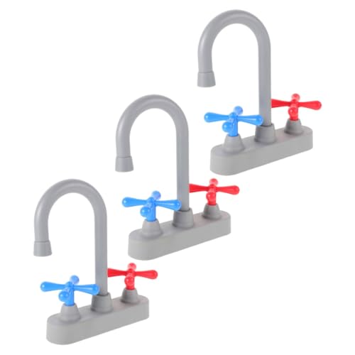TOBBOMEY Simulation Küchenwaschbecken Wasserhahn Ersatz-spielarmatur für Kinderküchen- Leicht zu Reinigen und Installieren Zubehör für Jungen und Mädchen TOBBOMEY Simulation Küchenwaschbecken Wasserhahn Ersatz-spielarmatur für Kinderküchen- Leicht zu Reinigen und Installieren Zubehör für Jungen und Mädchen von TOBBOMEY