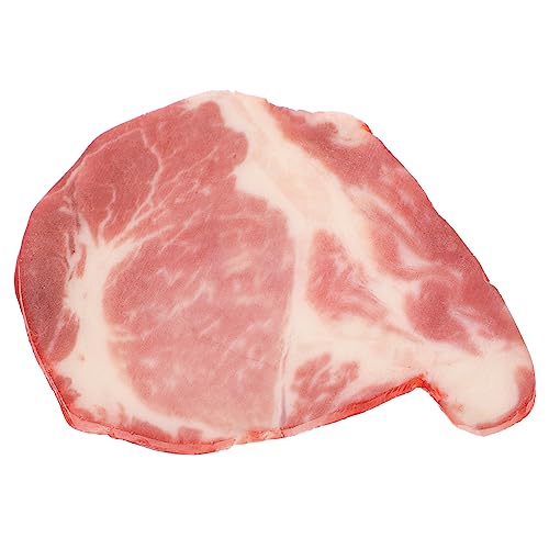 TOBBOMEY Simulation Rindfleischscheiben, Künstliches Rindfleisch, Küchenrequisite, Gefälschtes Gekochtes Fleisch, Dekoratives Gefälschtes Fleisch, Rollenspielspielzeug, von TOBBOMEY
