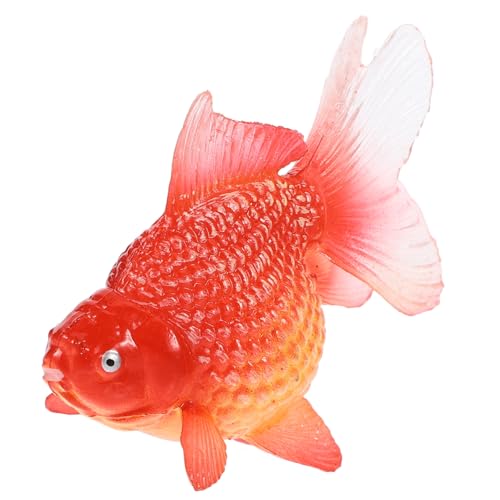 TOBBOMEY Simulation eines Goldfischspielzeugs Fisch-Badespielzeug Aquarium lebender Fisch Kinder Spielzeug Fisch Deko Fisch Modell rasenkante Figuren für draußen kleines Fischdekor Abs rot TOBBOMEY Simulation eines Goldfischspielzeugs Fisch-Badespielzeug Aquarium lebender Fisch Kinder Spielzeug Fisch Deko Fisch Modell rasenkante Figuren für draußen kleines Fischdekor Abs rot von TOBBOMEY