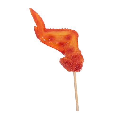 TOBBOMEY Simuliertes Modell des Barbecue -spießs Künstliche Nahrung Stoffflügelprop Beispiel Lebensmittelmodell Gefälschte BBQ -hühnerflügel Arbeitsplatte Falsches Essen Grilldekor Bambus TOBBOMEY Simuliertes Modell des Barbecue -spießs Künstliche Nahrung Stoffflügelprop Beispiel Lebensmittelmodell Gefälschte BBQ -hühnerflügel Arbeitsplatte Falsches Essen Grilldekor Bambus von TOBBOMEY