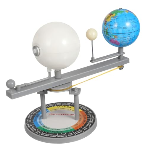 TOBBOMEY Sonnensystemprojekt, Solarbetriebene Modelle, Solarmechanisches Spielzeug, Orbitalplanetarium Modell, Erde, Mond, Sonne, Lehrmodelle Für Astronomie, Sonnensystem Modell Für von TOBBOMEY
