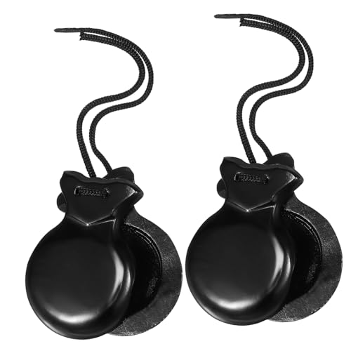 TOBBOMEY Spanische Kastagnetten aus Holz Handpoliert Langlebiges Percussion Instrument Ergonomisch für Kinderhände Vielseitig für Rhythmus und Musikunterricht TOBBOMEY Spanische Kastagnetten aus Holz Handpoliert Langlebiges Percussion Instrument Ergonomisch für Kinderhände Vielseitig für Rhythmus und Musikunterricht von TOBBOMEY