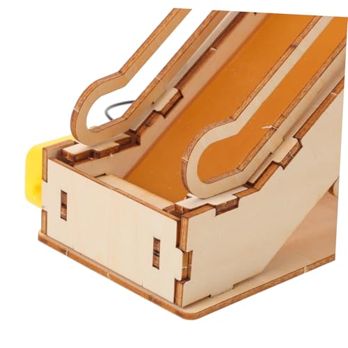TOBBOMEY Stem Wissenschaftsbausatz Elektrischer Miniatur Fahrstuhl Holzpuzzle Mechanisches Lernspielzeug für DIY Experiment Kreatives Technikspielzeug TOBBOMEY Stem Wissenschaftsbausatz Elektrischer Miniatur Fahrstuhl Holzpuzzle Mechanisches Lernspielzeug für DIY Experiment Kreatives Technikspielzeug von TOBBOMEY
