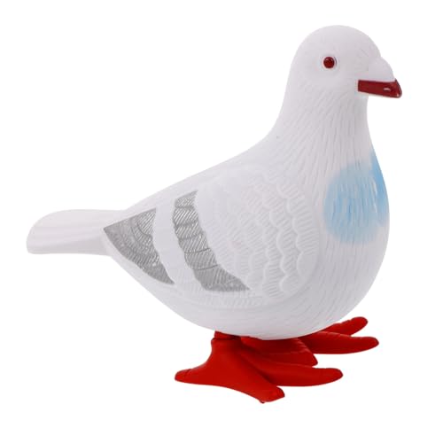 TOBBOMEY Tauben Aufziehspielzeug, Gefälschter Vogel, Taubentier, Vogelstatue, Aufziehspielzeug, Kleine Vögel, Kleines Vogelspielzeug, Taubenspielzeug, Vogelfigur, Simulierte Taube, TOBBOMEY Tauben Aufziehspielzeug, Gefälschter Vogel, Taubentier, Vogelstatue, Aufziehspielzeug, Kleine Vögel, Kleines Vogelspielzeug, Taubenspielzeug, Vogelfigur, Simulierte Taube, von TOBBOMEY