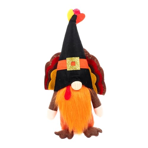 TOBBOMEY Thanksgiving Dekofigur Gnom Plüsch Puppe Doll Festival Warmes Design für Party und Hochzeit Langlebig und Sicher für Erntedankfest und Neujahr TOBBOMEY Thanksgiving Dekofigur Gnom Plüsch Puppe Doll Festival Warmes Design für Party und Hochzeit Langlebig und Sicher für Erntedankfest und Neujahr von TOBBOMEY