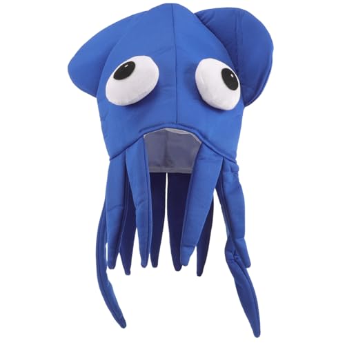 TOBBOMEY Partyhüte Für Kinder Tierhut Für Kinder Cosplay-hut Oktopus-design Zufällige Farbe von TOBBOMEY