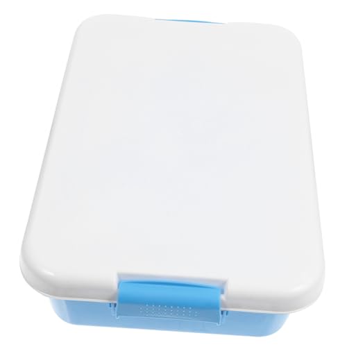 TOBBOMEY Tragbares Sandspielzeug Aufbewahrungsbox mit Griff Großer Kapazität Sandkasten Organizer Vielseitiges Sandtablett für Drinnen und Draußen für Mobiles TOBBOMEY Tragbares Sandspielzeug Aufbewahrungsbox mit Griff Großer Kapazität Sandkasten Organizer Vielseitiges Sandtablett für Drinnen und Draußen für Mobiles von TOBBOMEY