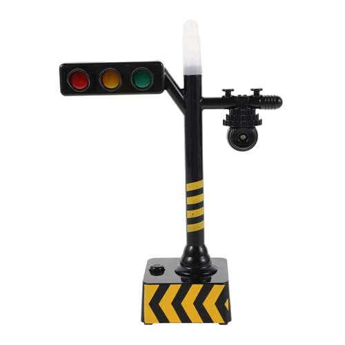 TOBBOMEY Transportspielzeug Für Modelleisenbahnsignale Verkehrsspielzeug Für Ampelspielzeug Modell Ampel Für Eisenbahnsignal Lichtmodell Schwarzer Kunststoff TOBBOMEY Transportspielzeug Für Modelleisenbahnsignale Verkehrsspielzeug Für Ampelspielzeug Modell Ampel Für Eisenbahnsignal Lichtmodell Schwarzer Kunststoff von TOBBOMEY