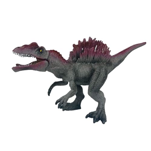 TOBBOMEY Trifin Spinosaurus lebensechte Dinosaurierfigur Kinderspielzeug Spielzeug für Kinder Toys Kid Toys Dinosaurierfigur aus Kunststoff künstliches Dinosauriermodell Plastik Black von TOBBOMEY
