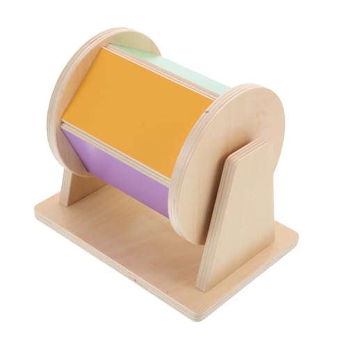 TOBBOMEY Vorschulspielzeug holzspielzeug interaktives Montessori sensorisches Klangspielzeug Spielzeugtrommel Lernspielzeug Textiltrommel-Modellierspielzeug TOBBOMEY Vorschulspielzeug holzspielzeug interaktives Montessori sensorisches Klangspielzeug Spielzeugtrommel Lernspielzeug Textiltrommel-Modellierspielzeug von TOBBOMEY