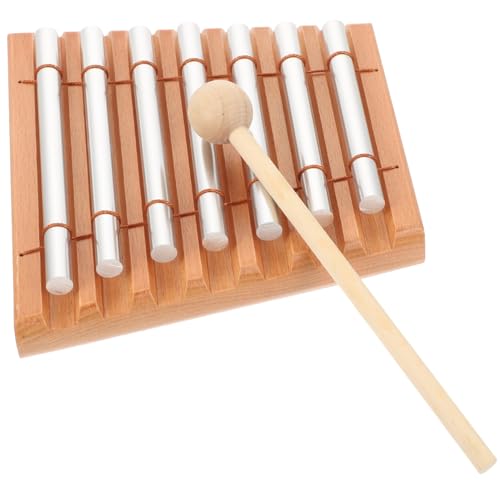 TOBBOMEY Windspiel Klanginstrument mit Schlägel Pädagogisches Schlaginstrument für Fördert Musikrhythmus und Hand Auge Koordination Robustes für Schule und Zuhause TOBBOMEY Windspiel Klanginstrument mit Schlägel Pädagogisches Schlaginstrument für Fördert Musikrhythmus und Hand Auge Koordination Robustes für Schule und Zuhause von TOBBOMEY
