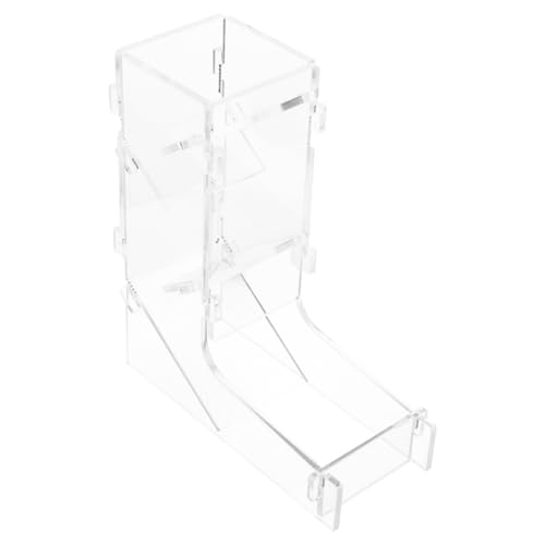 TOBBOMEY Würfelturm Würfelrollerturm DIY Brettspielturm Brettspielzubehör Tischspiele Würfelspiele Würfelrollturm DIY Spielbrett von TOBBOMEY