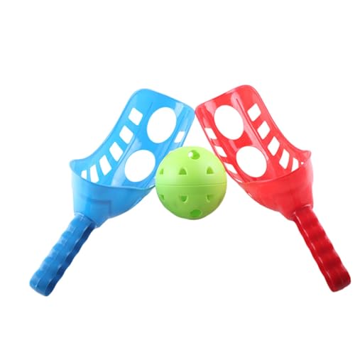 TOBBOMEY Wurf und Fangballspiel aus Wasserdichtem Kunststoff für Outdoor Gartenspielzeug Geeignet für Garten Strand Pool Spielspaß für Zwei Spieler und Einzelspieler von TOBBOMEY