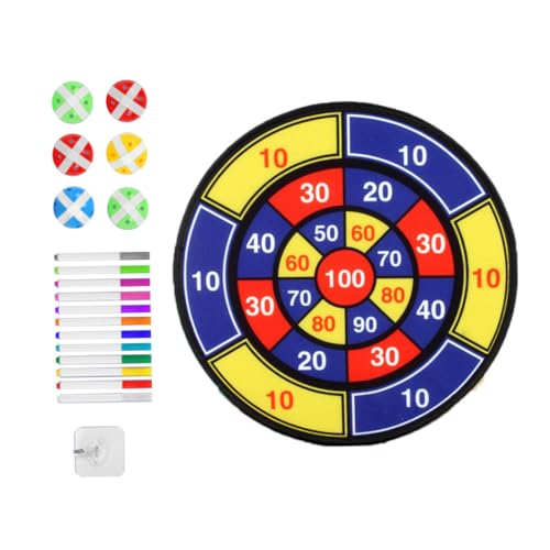 TOBBOMEY Wurfspiel Klettspiel Klebrige Kugeln Dartscheibe Material Sicher für Jungen Mädchen Eltern Junge Mädchen Spiel Drinnen Draußen von TOBBOMEY
